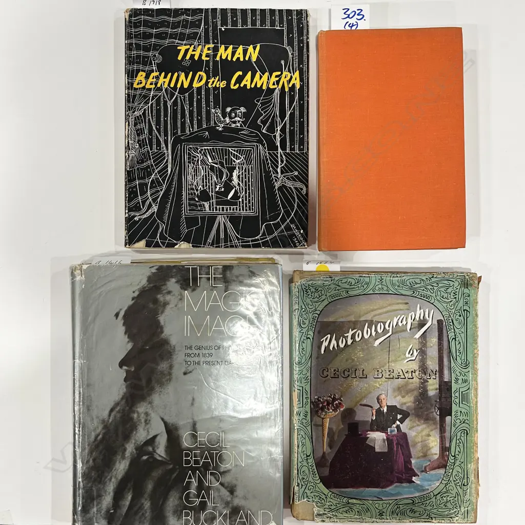 FOUR BOOKS ON CECIL BEATON PHOTOGRAPHY Image 1++